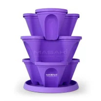 กระถางต้นไม้ซ้อน3ชั้น